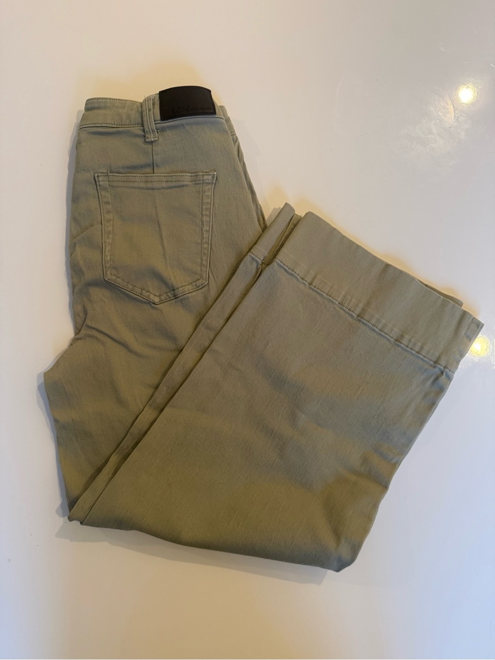 Light Olive Green Casual Pants